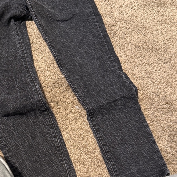 Madewell Women's Dark Gray Straight Leg Jeans - Picture 7 of 9
